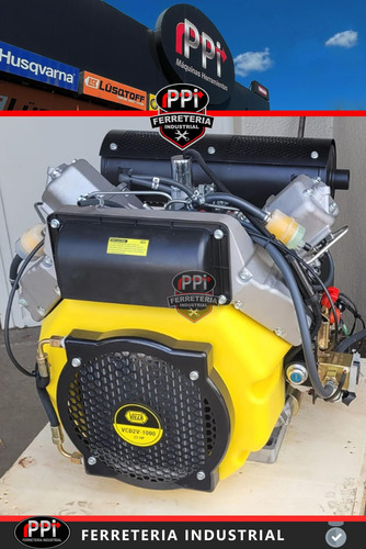 Motor Diesel Gasoil Villa 27 Hp Bicilindrico 1250cc Profesio