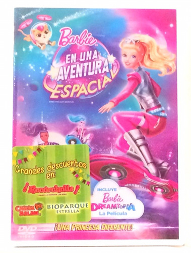 Barbie En Una Aventura Espacial Dvd Nuevo Y Original