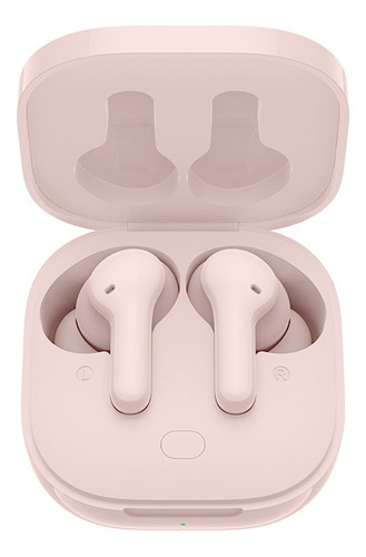 Auriculares Qcy T13 con 4 micrófonos y Bluetooth 5.1, color rosa