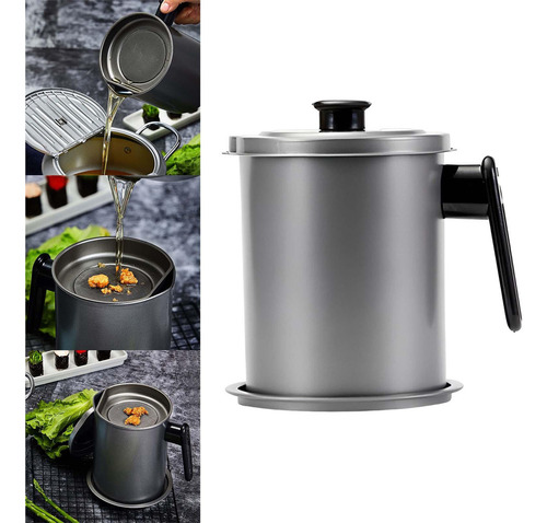 Recipiente Con Filtro De Aceite Jarra Separadora De 1.7l