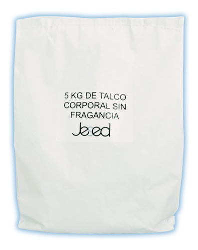 Talco Corporal De Uso Cosmético Sin Fragancia (5 Kg)