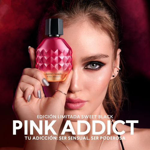 Sweet Black Pink Addict Para Mujer Cyzone 50ml Parfum