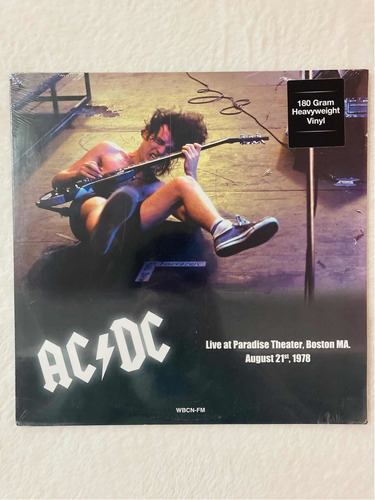 Ac Dc Live At Paradise Theater 1978 Lp Vinyl Vinilo Sellado