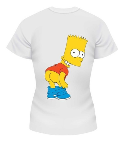 Playera Personaje Los Simpson Bart Naz