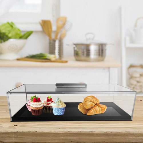 Caja De Pan Transparente, Vitrina De Panadería, Recipiente