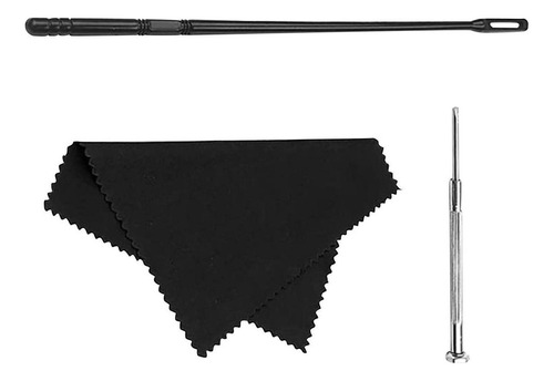 Kit De Limpieza De Flauta Varilla De Limpieza Paño De