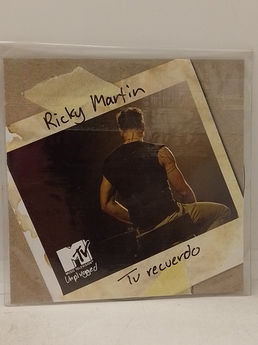 Ricky Martin Tu Recuerdo Cd Simple Mtv Promo 