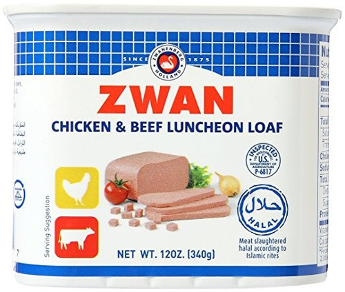 Zwan Almuerzo De Carne Halal, Pollo / Carne De Vaca, De 12 O