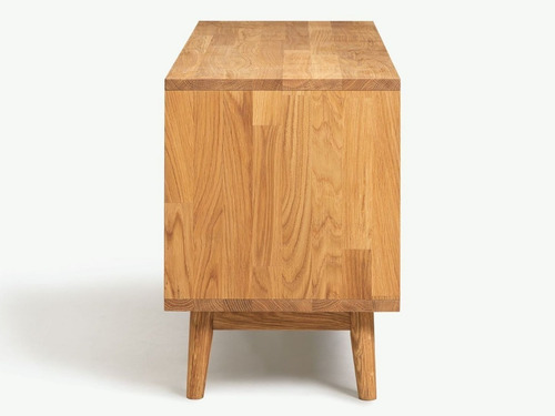 Imagen 3 de 9 de Mueble Tv 100% Madera Maciza De Roble Ref: Maciza01