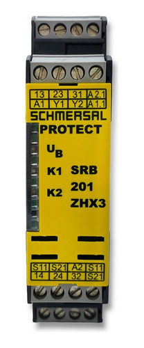 Relé Segurança Nr12 Bimanual Srb 201 Zhx3 Schmersal 13623703