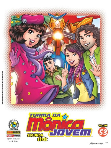 Turma da Mônica Jovem Reedição Vol. 53, de Mauricio de Sousa. Editora Panini Brasil LTDA, capa mole em português, 2021