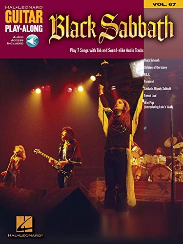 Black Sabbath Guitar Playalong Volume 67