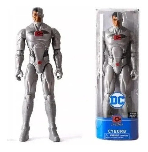 Figura Articulada Cyborg 30 Cm Original Dc - Sharif Express