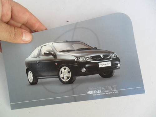 Folleto Antiguo Renault Megane 2 Coupe 16v No Catalogo