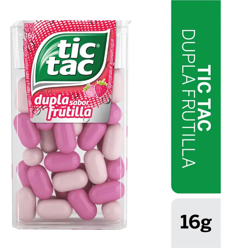 Pastillas Tic Tac Frutilla X 12un
