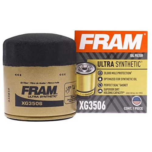 Fram Xg3506 Filtro De Aceite Enroscable Ultrasintético...
