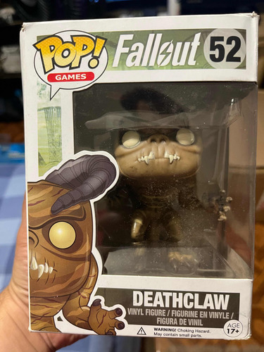 Funko Pop! Fallout Deathclaw #52 (caja Con Detalles) (Usado)