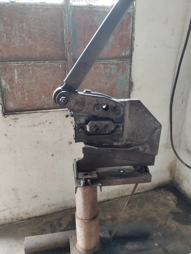 Cizalla Guillotina Industrial Manual Corta Cabilla Y Angulo (Usado)