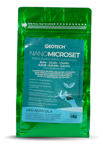 Nano Microset Uso Agricola X 1 Kg 