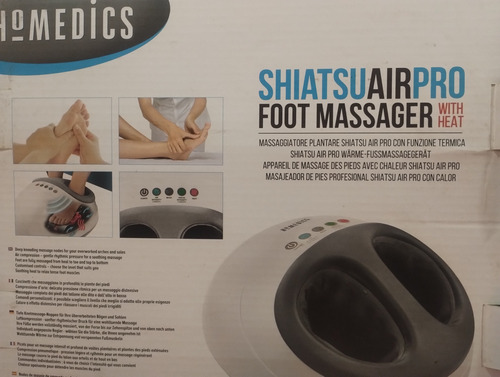 Masajeador Homedics Shiatsu Fms-350h-ar Impecable Estado (Usado)