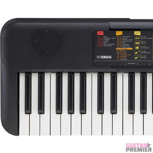 Imagen 5 de 10 de Organo Teclado Yamaha Psr F52 61 T Atril Fuente Pie Banqueta