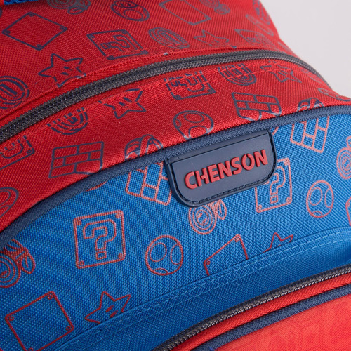 Mochila Escolar Grande Chenson Original De Super Mario Bros Super Nintendo Gamer Geek Yoshi, Mochila Reforzada Ideal Para Primaria Y Secundaria Niño