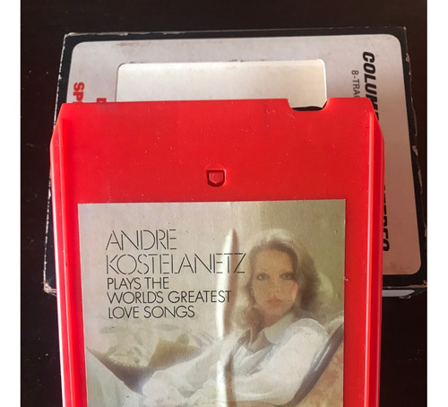 Cassette Cartucho 8 Track Andre Kostelanetz Love Songs Fotos