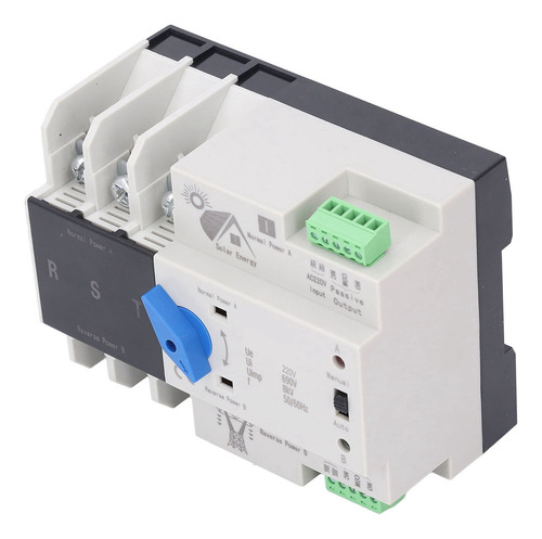 Cambio De Disyuntor, Transferencia Automática De Doble Poten