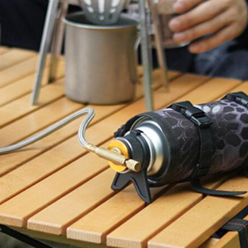 Adaptador De Estufa De Gas Para Camping, Adaptador De Gris