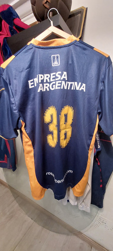 Camiseta Rosario Central Puma 2010, Usada En Juego Talle L (Usado)
