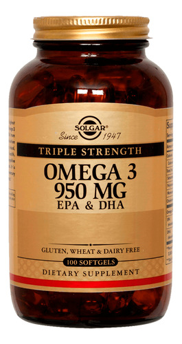 Triple Strength Omega-3 950 Mg 100 Soft