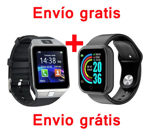 Smartwatch Bluetooth, Reloj Inteligente De Pulsera Con Panta