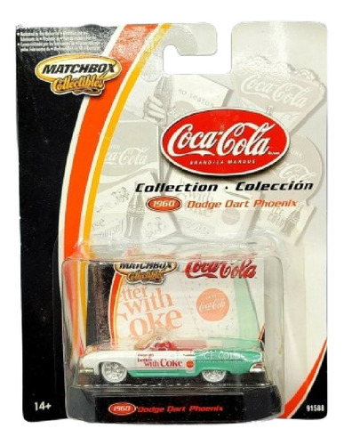 Matchbox 1960 Dodge Dart Phoenix Coca-cola Lacrado