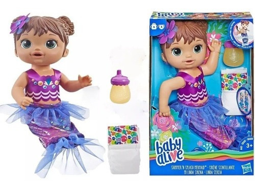 Baby Alive Mi Linda Sirena - Cabello Rubio