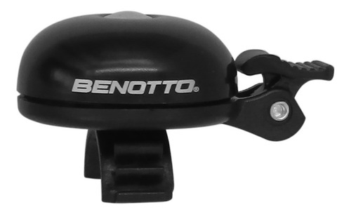 Timbre Benotto Bicicleta Unisex Negro Soporte Ajustable