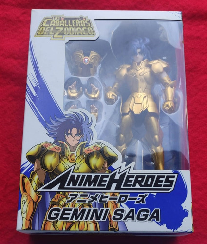 Figura Saga De Geminis Caballeros Del Zodiaco Anime Heroes 