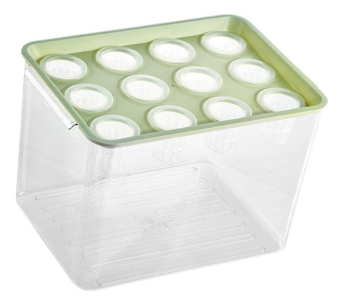 Hidropónico Kit De De Microgreens Caja De Tapa Verde
