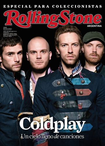Rolling Stone Bookazine Especial Coleccionistas - Coldplay