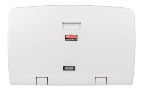 Cambiador De Pañal Para Bebe Rubbermaid Fg781888 100% Color Plateado Horizontal