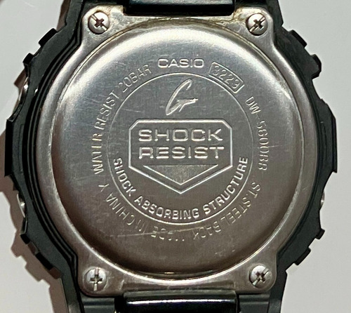 Reloj Casio G-shock Dw-5600bb-1 Negro Negro Negro (Usado)