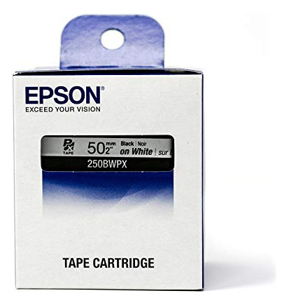 Epson Labelworks 250bwpx Pack: Cinta De Etiquetas 50mm