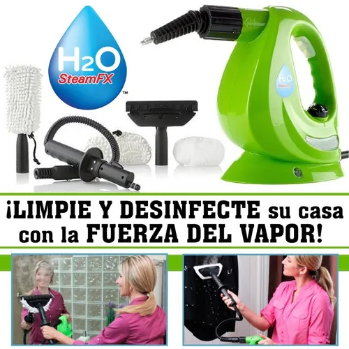 Maquina H2o Steam Fx Limpiador A Vapor Tv. Original + Envió