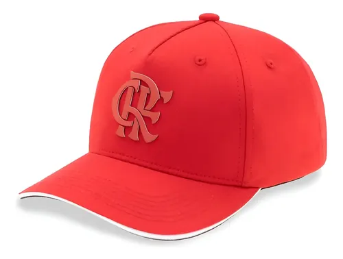 Boné Supercap Vermelho Flamengo 100% Algodão Ajustável Adulto