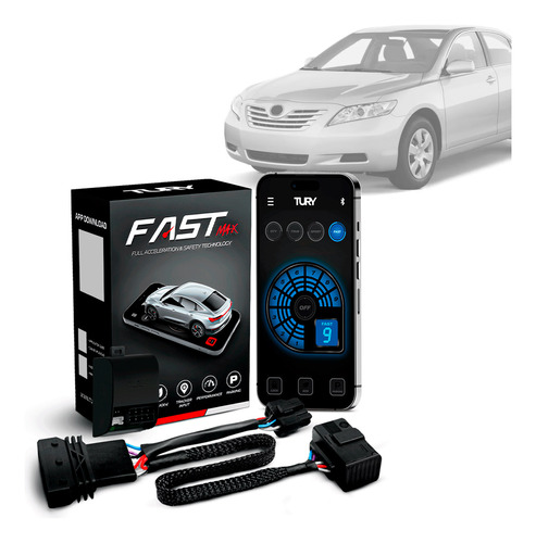 Módulo Acelerador Pedal Fast Com App Camry 2008 2009 2010 11