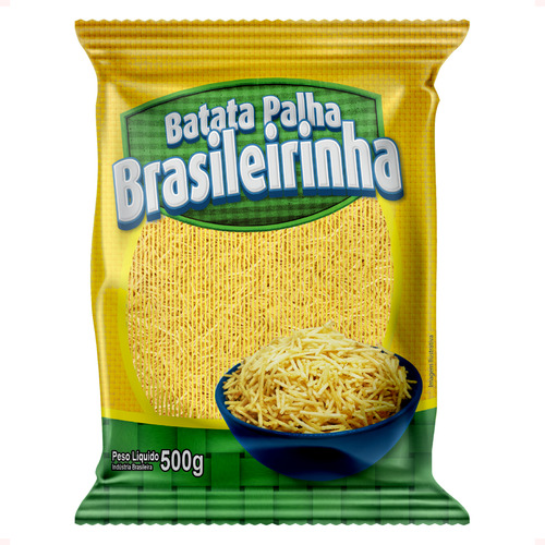 Batata Palha 500g Com Qualidade E Sabor