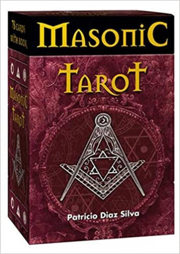 Masonic Tarot, De Patricio Diaz Silva. Editora Lo Scarabeo, Capa Mole Em Português