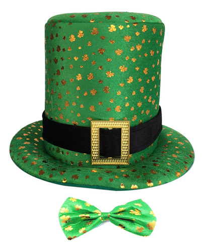 Topper Verde. Gorro Del Día De San Patricio, Sombrero De Cop