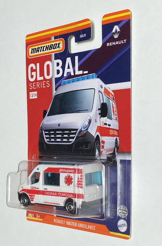 Matchbox Global Series 13/14 - Renault Master Ambulance