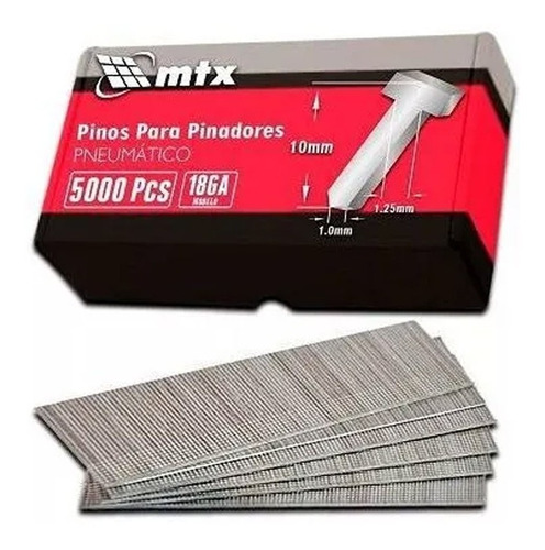 Pinos 10mm Para Pinadores Pneumáticos Profissional Cabeça T