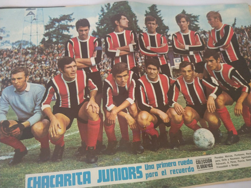 El Gráfico Con Poster Chacarita Puntero Metropolitano ' 69 (Usado)